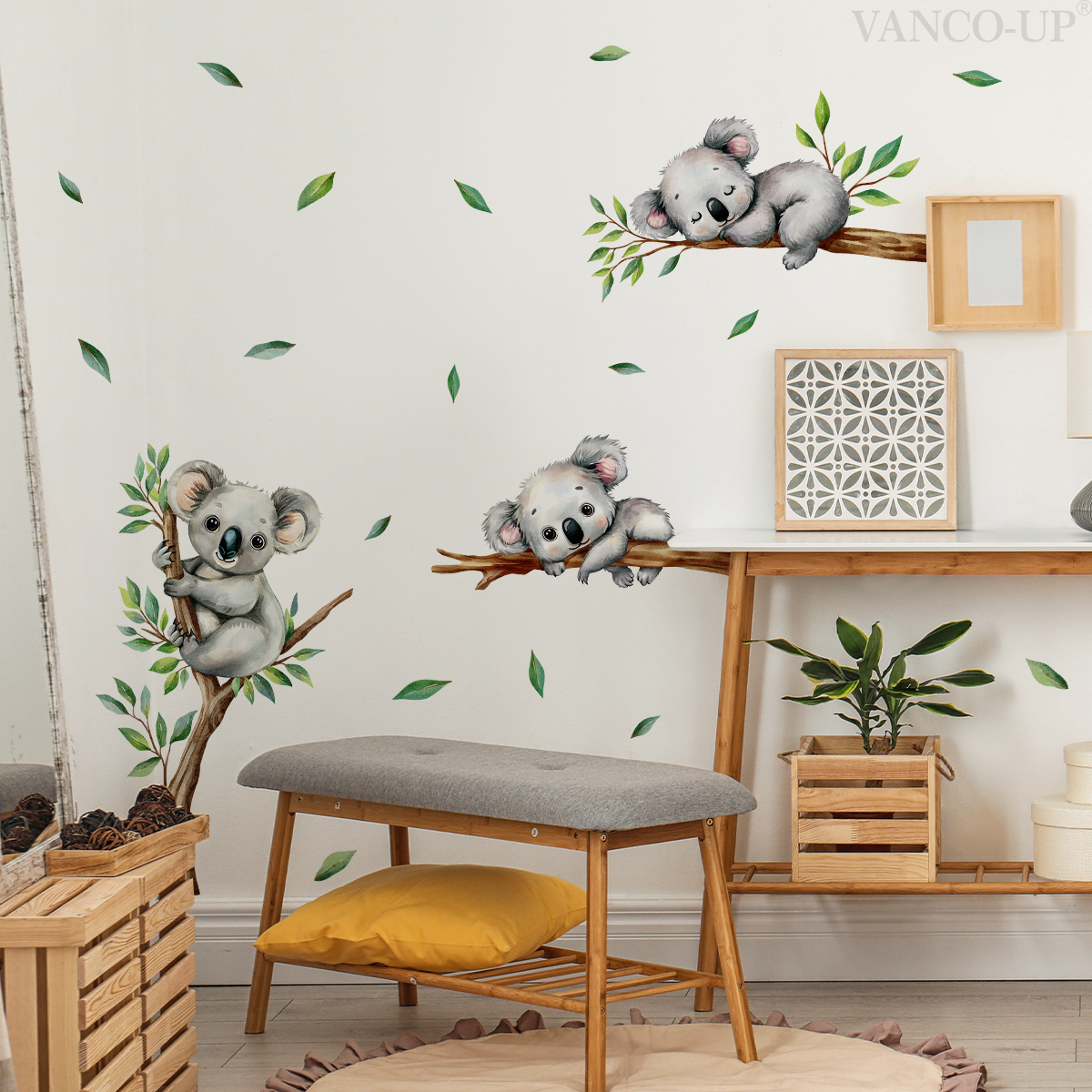 Outdoor Furniture Kids - Cartoon Koala Arrampicata Ramo di un