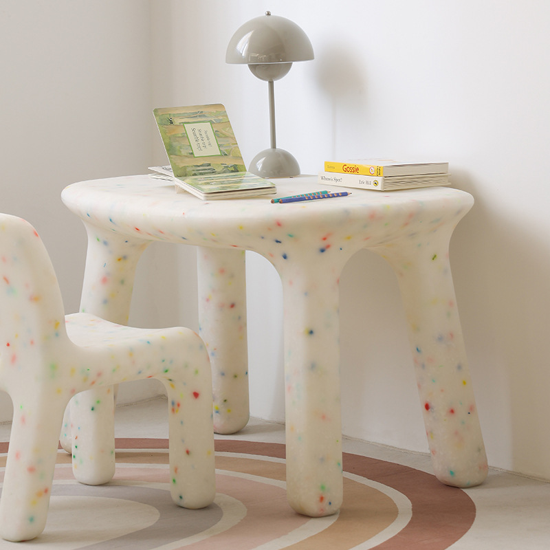 Outdoor Furniture Kids - Set di Tavolo e Sedie per