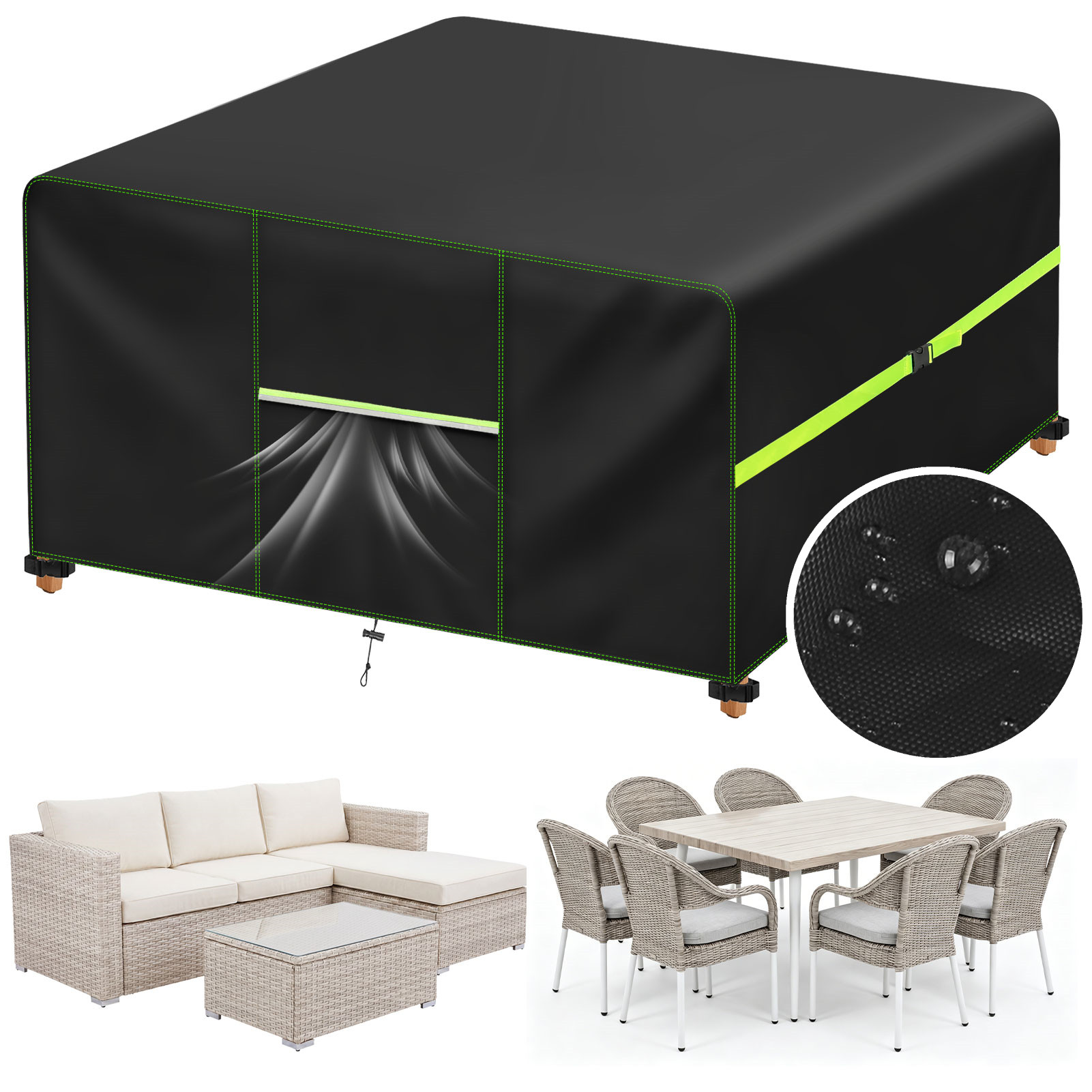 Outdoor Furniture Fabric Waterproof - Copertura per Mobili da Giardino con