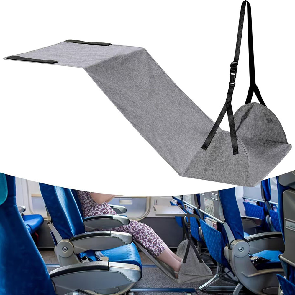 Outdoor Furniture Kids - Poggiapiedi da Viaggio Portatile Regolabile per