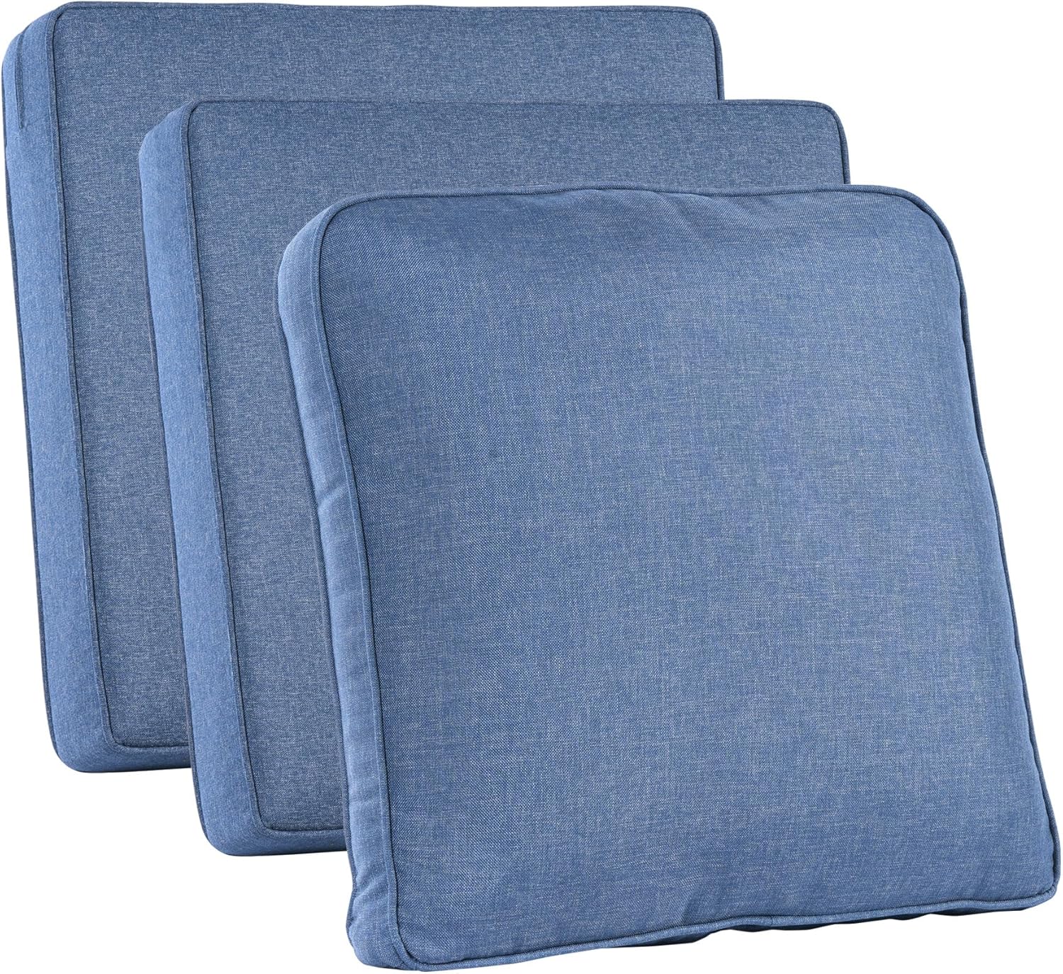 Outdoor Furniture Fabric Waterproof - Copricuscini per Mobili da Esterno, Blu