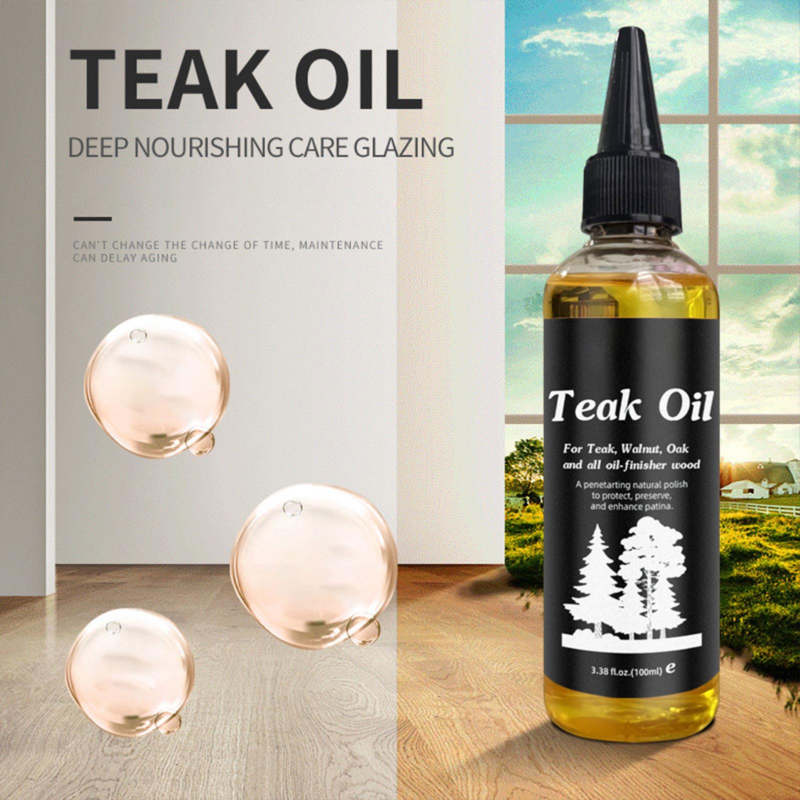 Outdoor Furniture Oil Teak - Olio per Mobili 100ml, Lucidante per