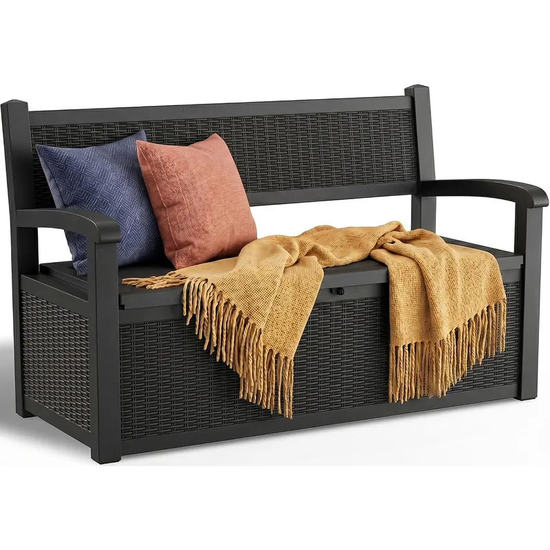 Outdoor Furniture Bench - Panca Contenitore da Esterno 100 Galloni