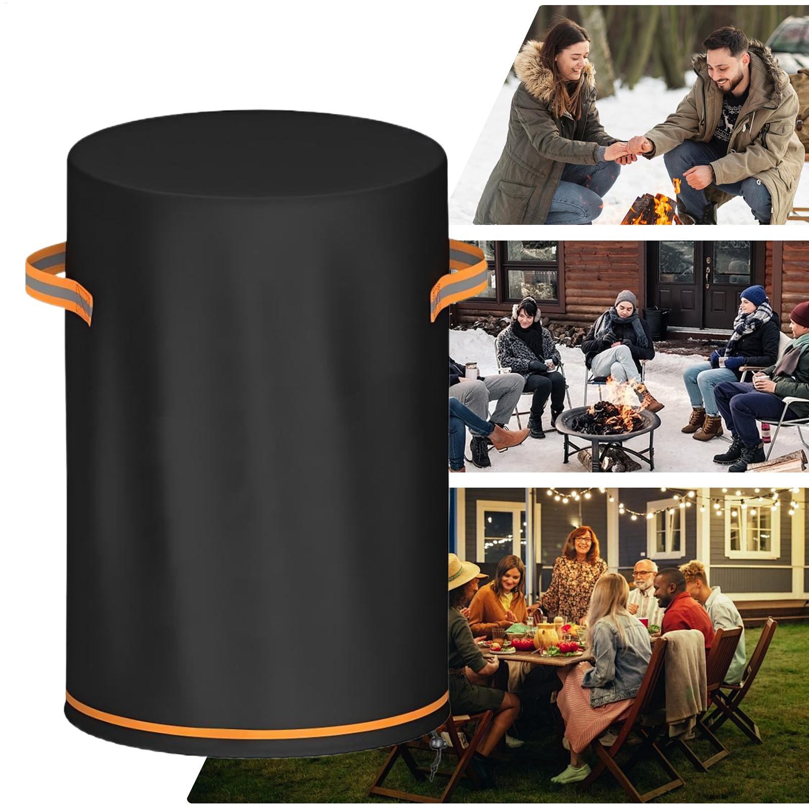 Outdoor Furniture With Fire Pit - Copertura per Colonna Focolare Resistente e