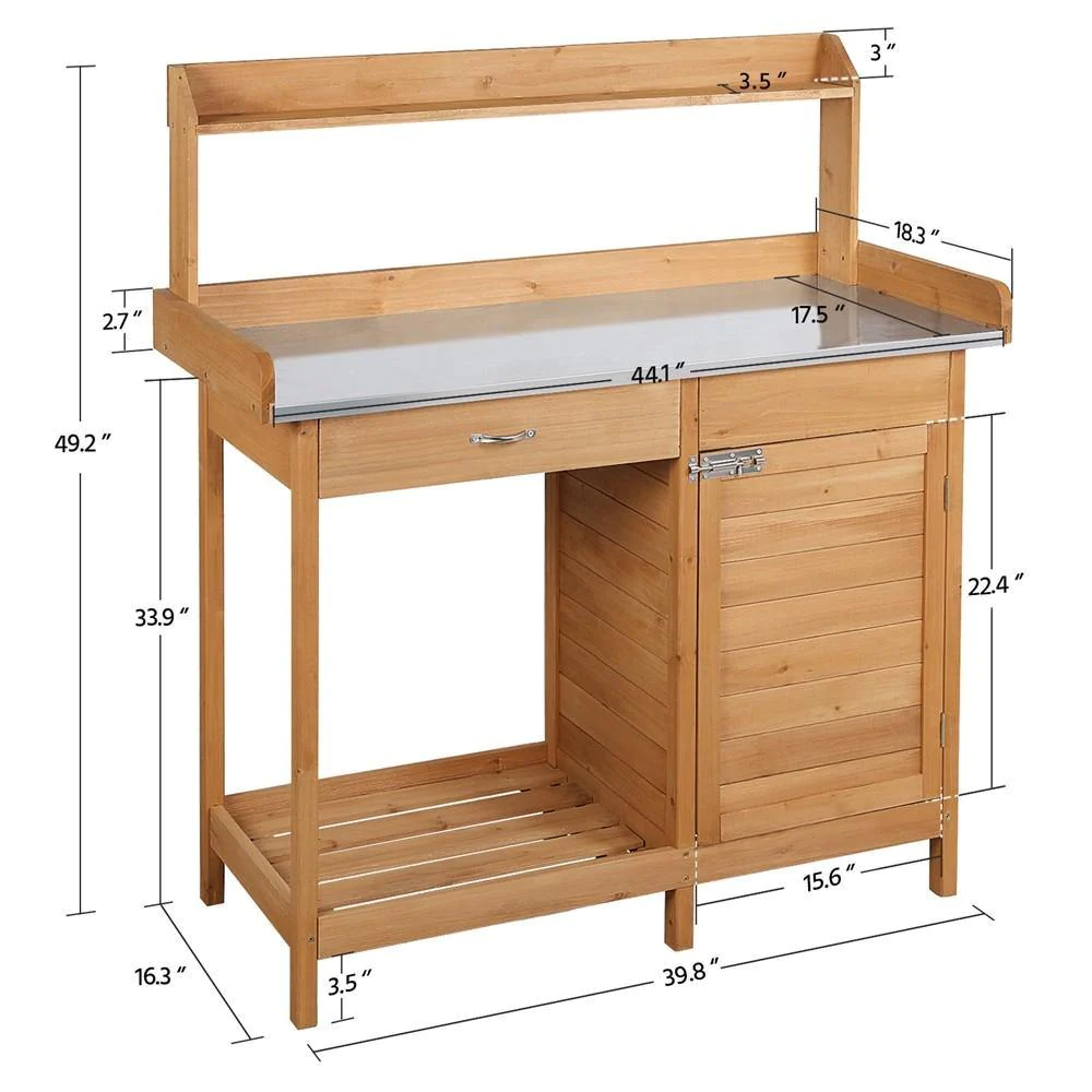 Tavolo da Lavoro in Legno Mass - Outdoor Furniture Bench recensione e prezzo