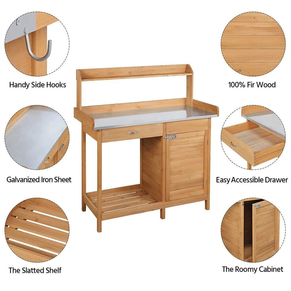 Tavolo da Lavoro in Legno Mass - Outdoor Furniture Bench recensione e prezzo