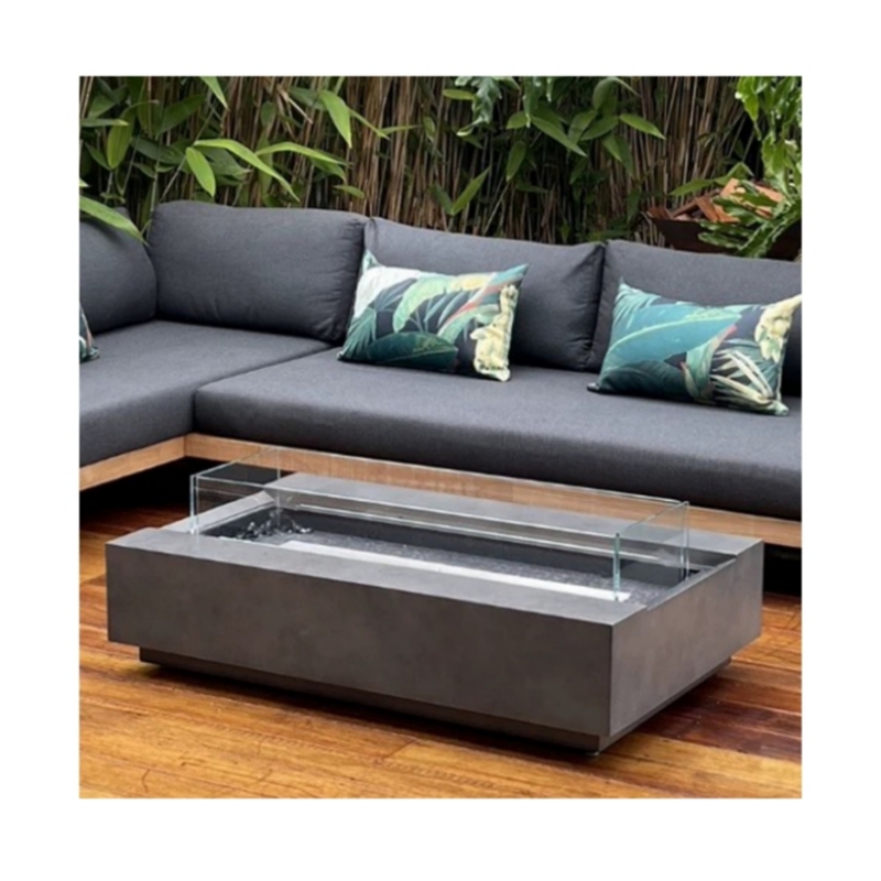 Set di mobili da esterno moder - Outdoor Furniture With Fire Pit recensione e prezzo