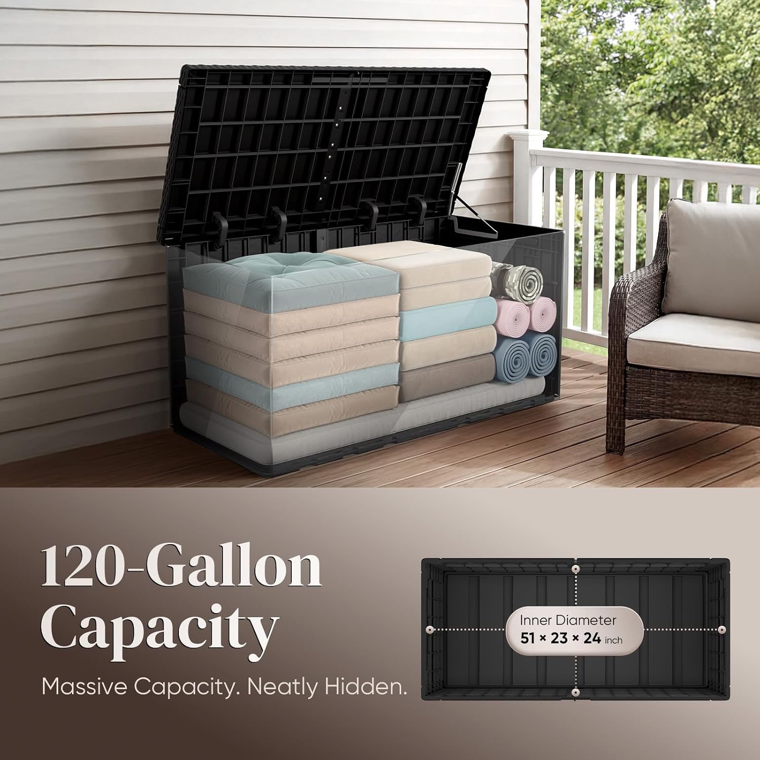 Contenitore da Esterno Grande  - Outdoor Furniture Bench recensione e prezzo