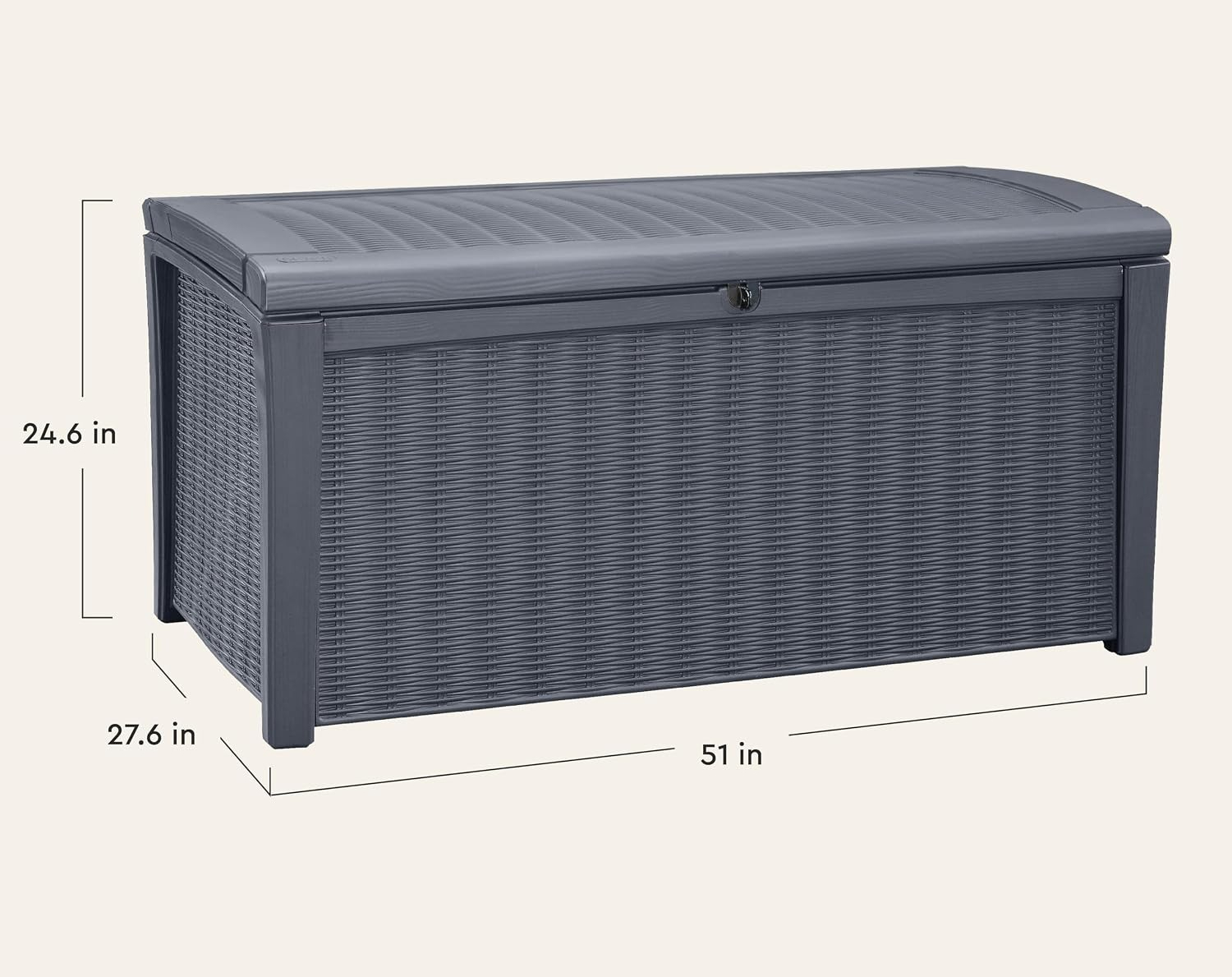 Contenitore da Esterno da 110  - Outdoor Furniture Bench recensione e prezzo