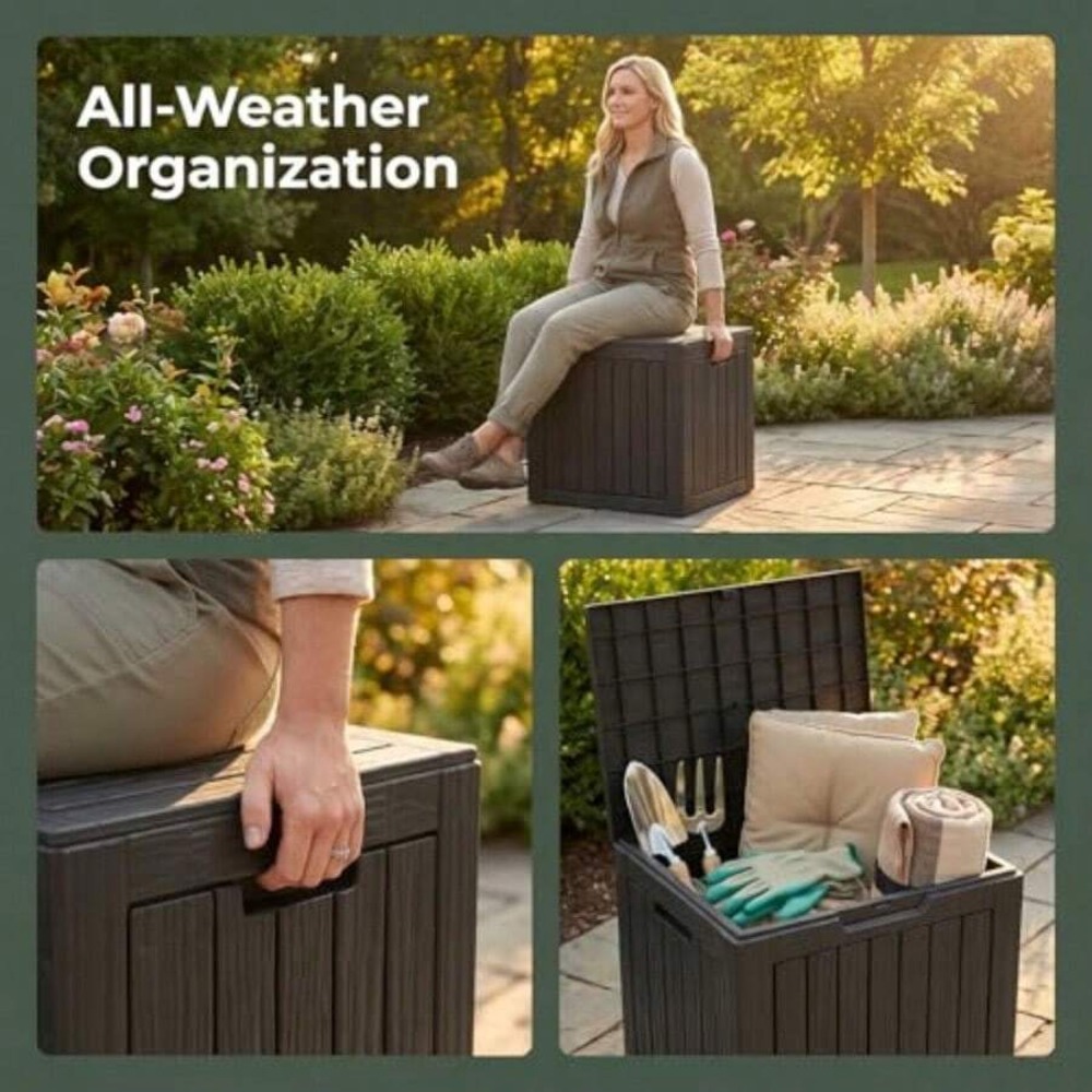 Contenitore da Esterno in Resi - Outdoor Furniture Bench recensione e prezzo