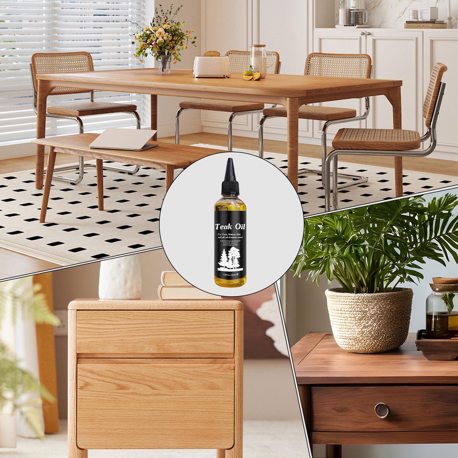 Olio per Mobili 100ml, Lucidan - Outdoor Furniture Oil Teak recensione e prezzo