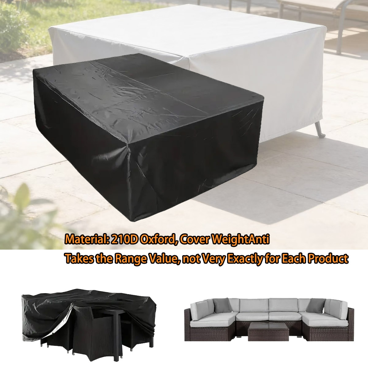 Copertura per Mobili da Estern - Outdoor Furniture Fabric Waterproof recensione e prezzo