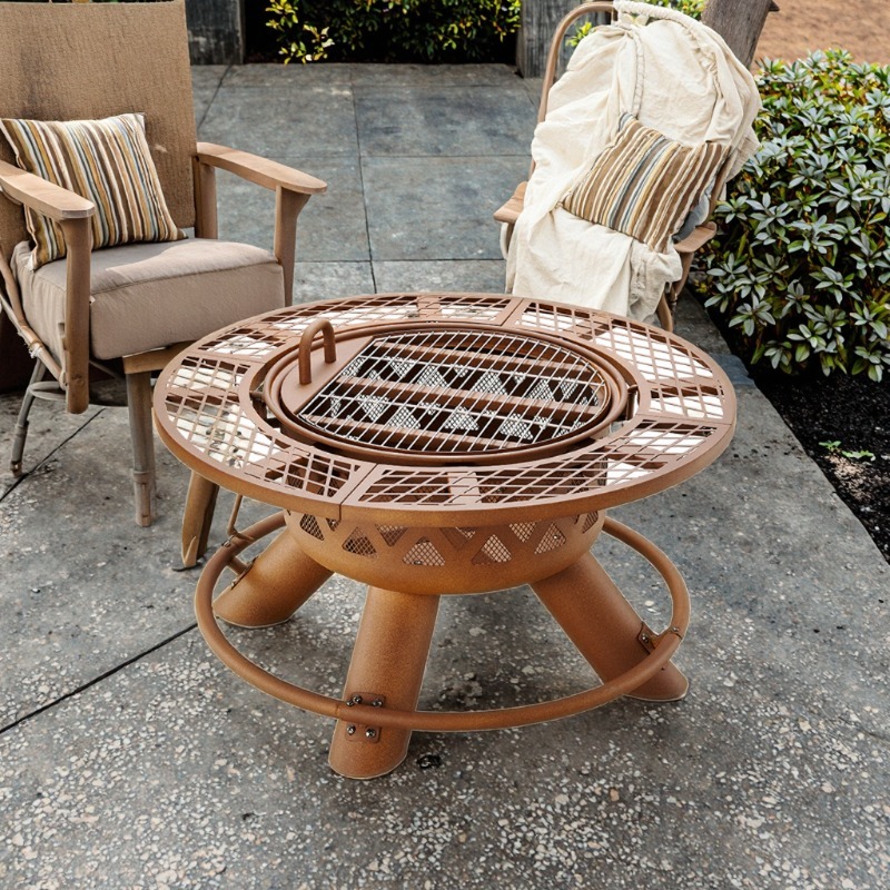 Set Barbecue e Braciere Modern - Outdoor Furniture With Fire Pit recensione e prezzo