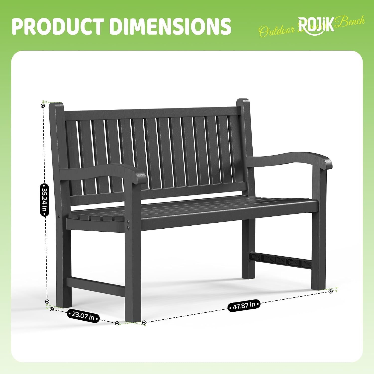 Panchina da Esterno per 2 Pers - Outdoor Furniture Bench recensione e prezzo
