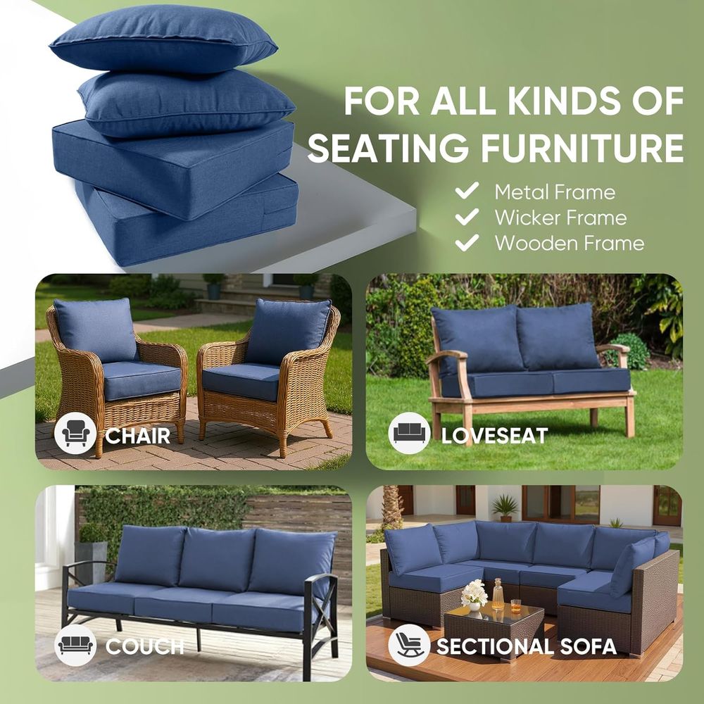 Cuscini per Mobili da Esterno, - Outdoor Furniture Fabric Waterproof recensione e prezzo