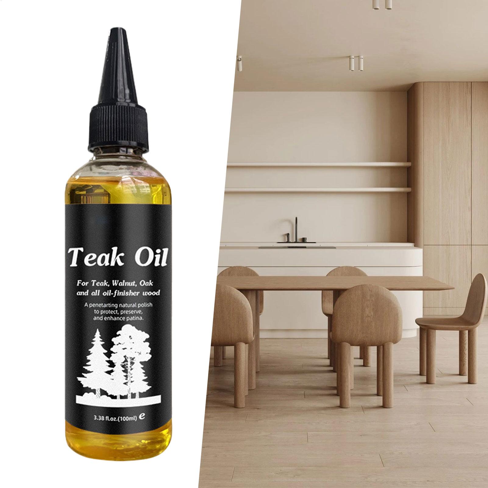 Olio per mobili da 100 ml, luc - Outdoor Furniture Oil Teak recensione e prezzo